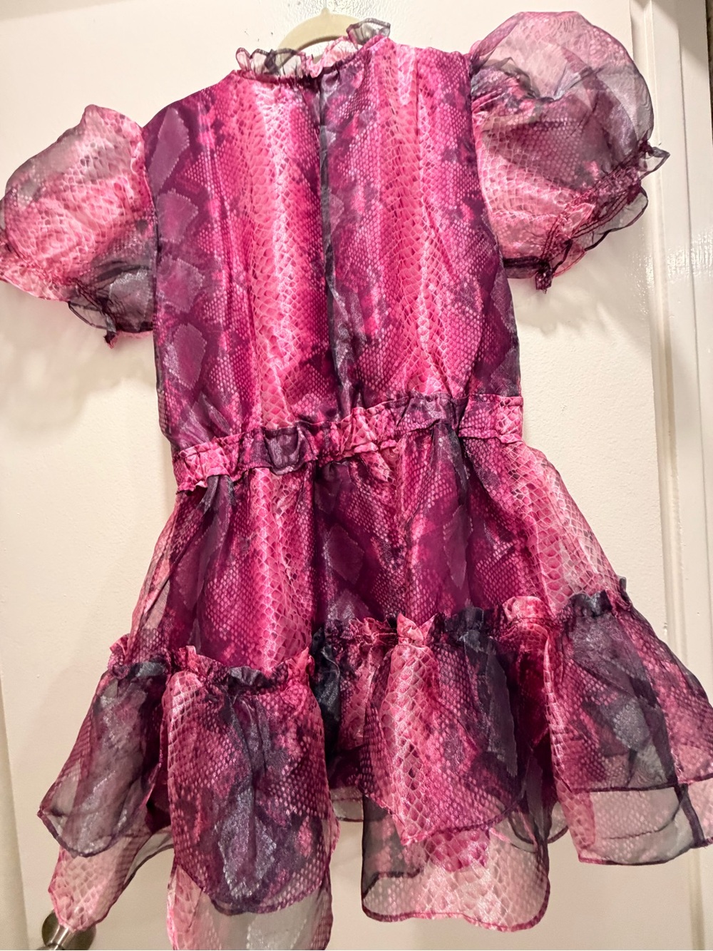 Pink Fantasy Ruffle Dress - Picture 3 of 3